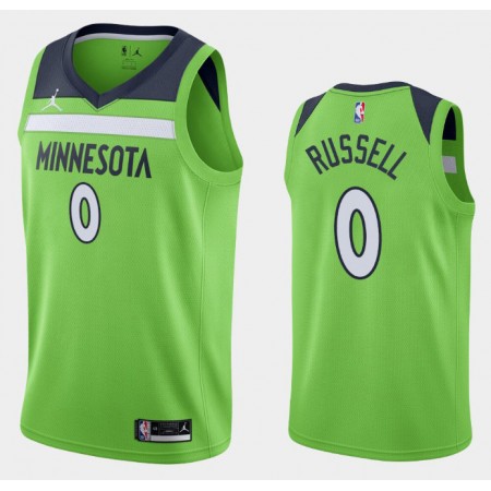 Herren NBA Minnesota Timberwolves Trikot D Angelo Russell 0 Jordan Brand 2020-2021 Statement Edition Swingman